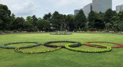 東京2020大会における園芸装飾事業