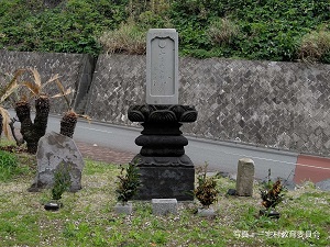 写真：生島新五郎の墓