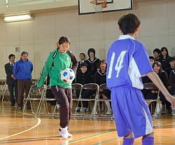 澤選手の写真