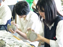 都立竹台高校での授業の様子