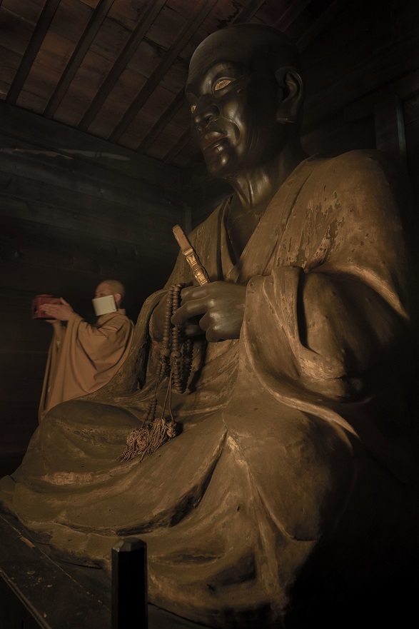 木造慈恵大師坐像