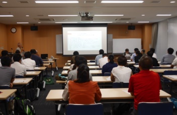 八丈方言講座の様子