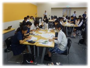 グループディスカッションの写真