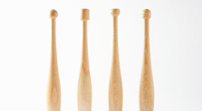 陸上競技用備品（こん棒）