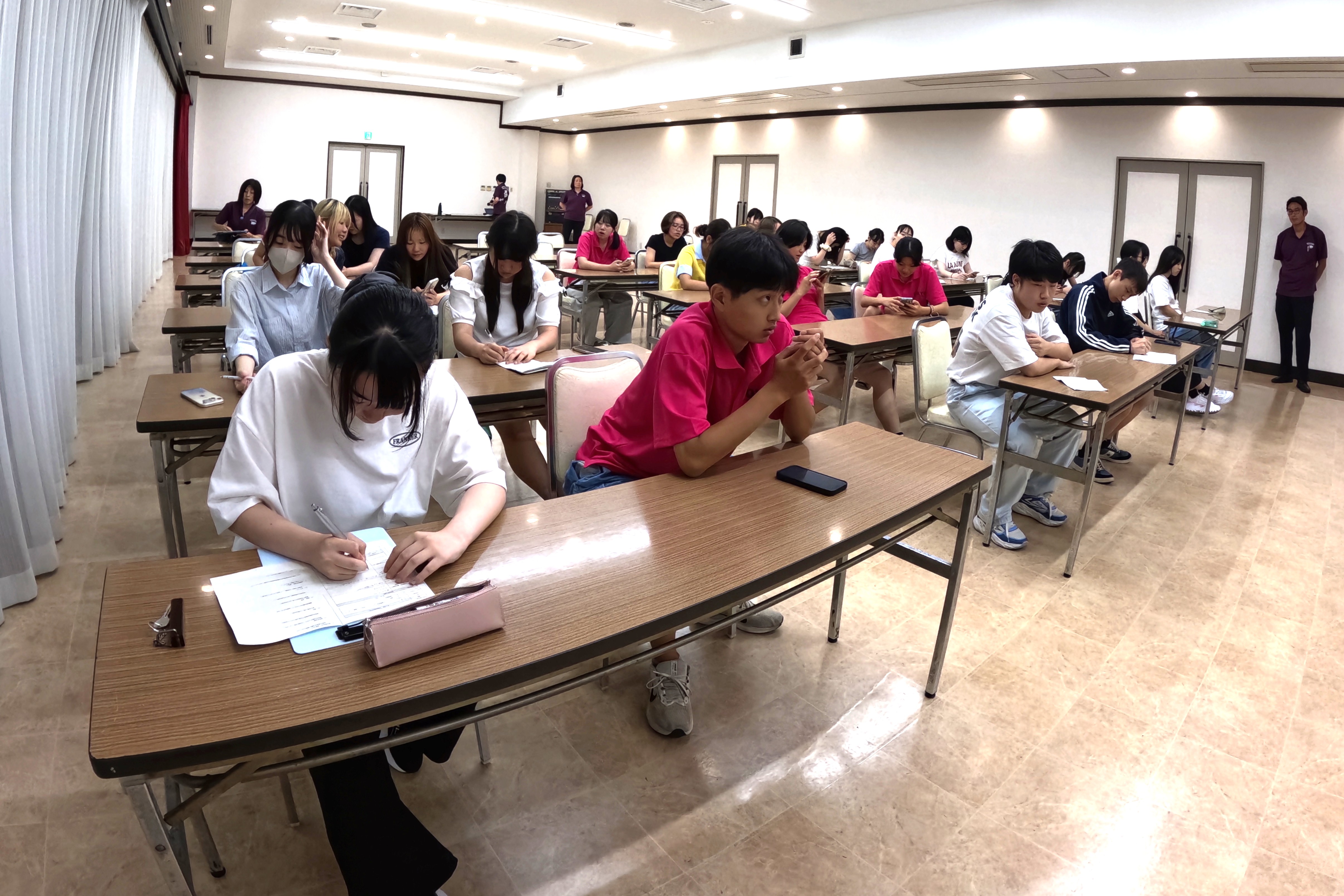 班活動の振り返りを行う推進委員