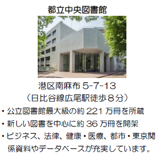 都立中央図書館