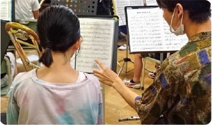 区立小学校 部活動支援/吹奏楽クラブ