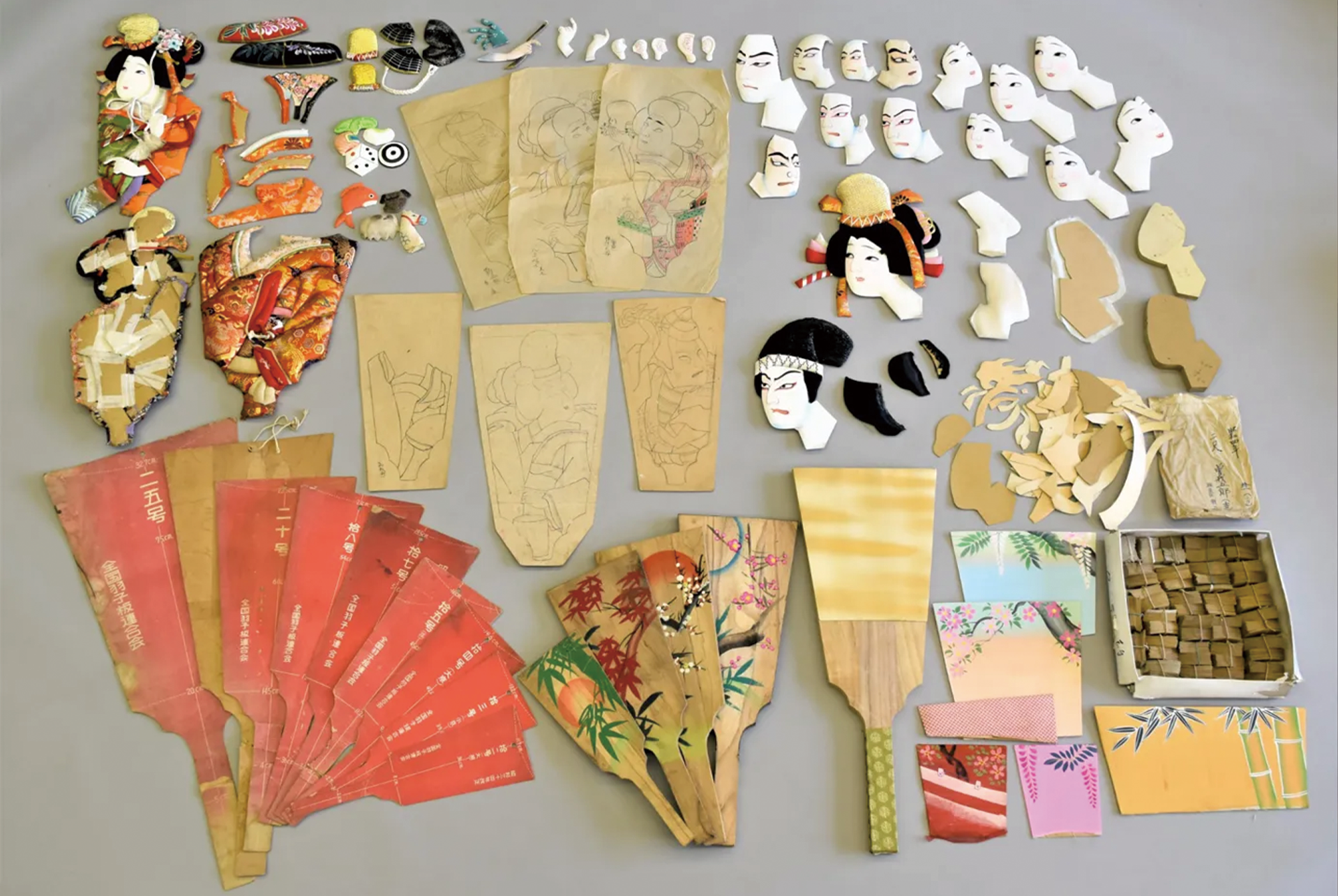 画像：東村山の押絵羽子板製作関連資料（東村山市）