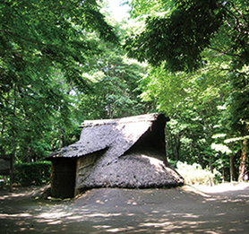 写真：復元住居