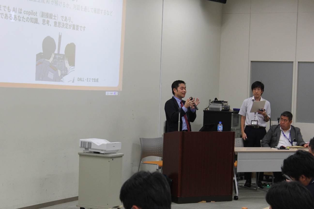 「生成AIの効果的な活用方法について」（吉田准教授）