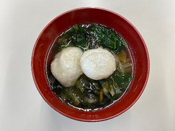 写真：あぶらげもち汁