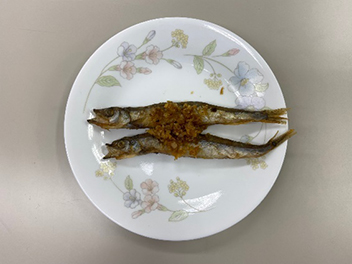 写真：ししゃもの南蛮漬け