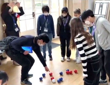 パラスポーツ体験（ボッチャ）