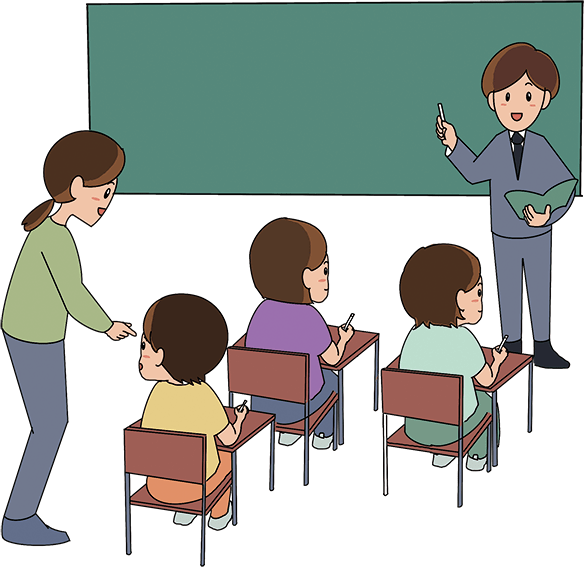 外部人材の活躍イメージイラスト