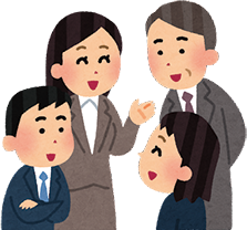 学級担任の補助のイメージイラスト
