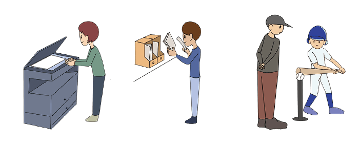 外部人材の活躍イメージイラスト