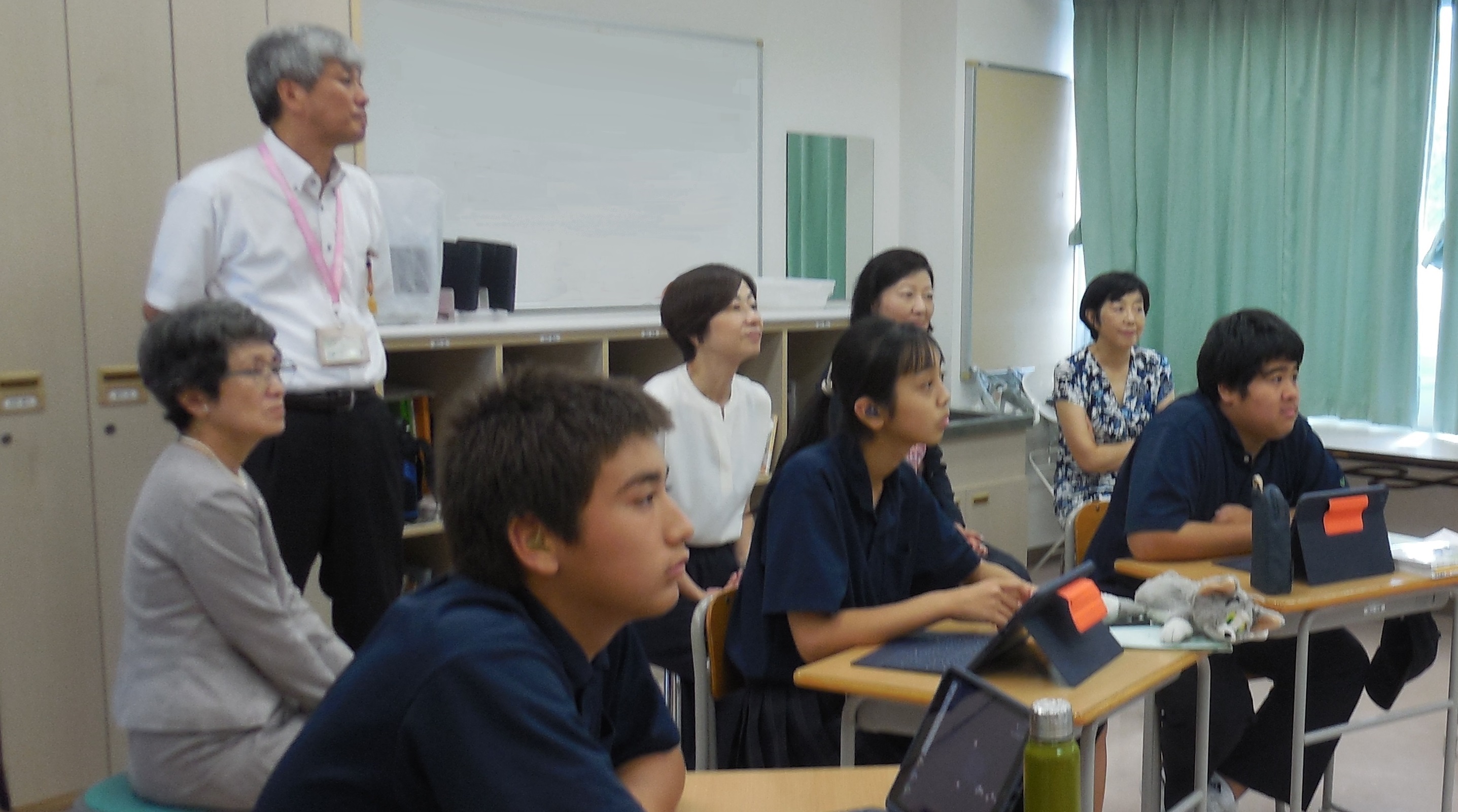 中央ろう学校視察01