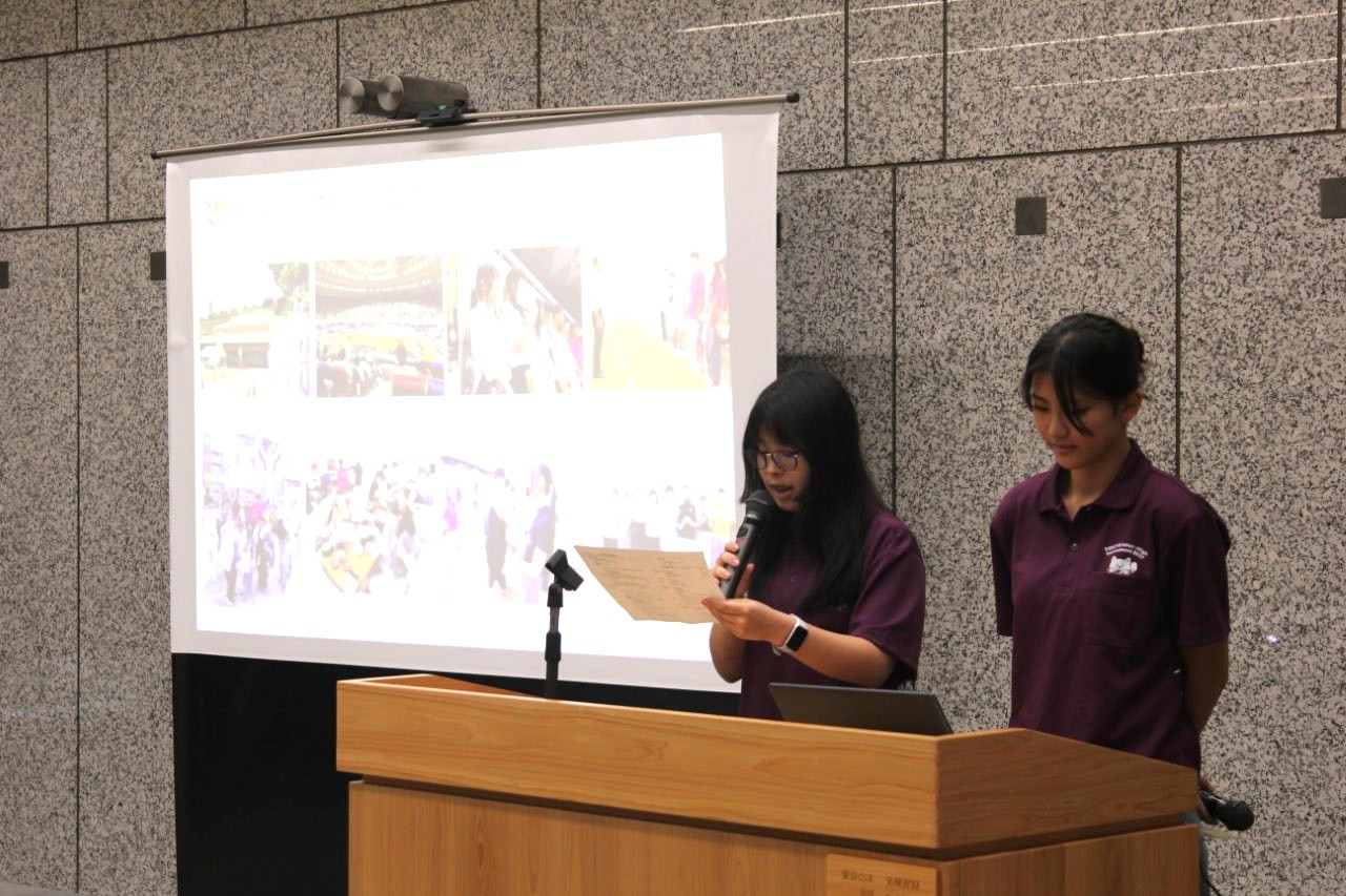 近畿総体視察報告の様子