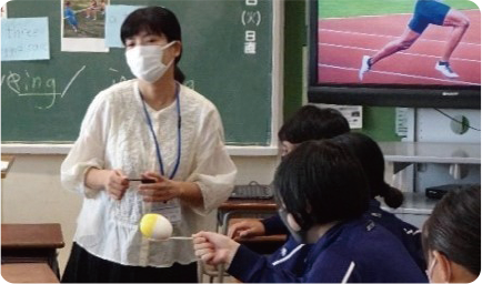 市立中学校 外国語指導補助
