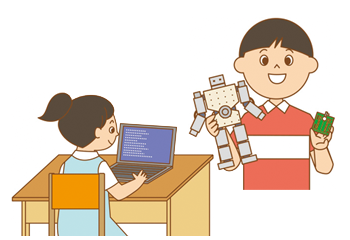 小学生のイラスト