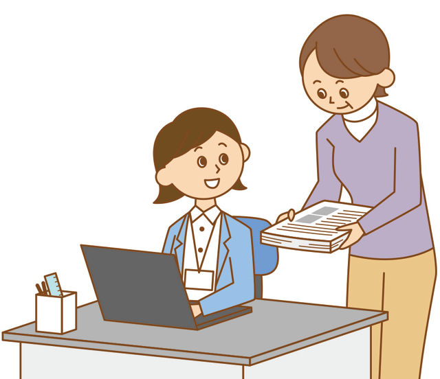 学生のイラスト2
