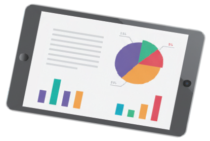 イラスト：タブレット画像