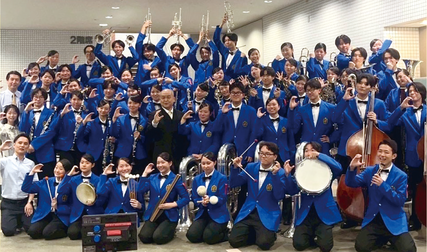 写真：都立片倉高校〈吹奏楽部〉