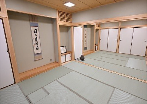 写真：都立豊島高校（和室）