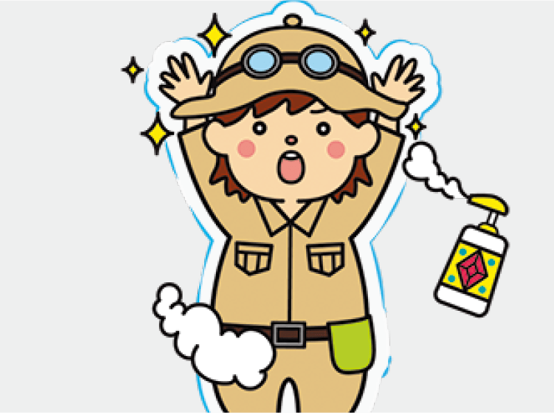 イラスト ノロウィルス予防
