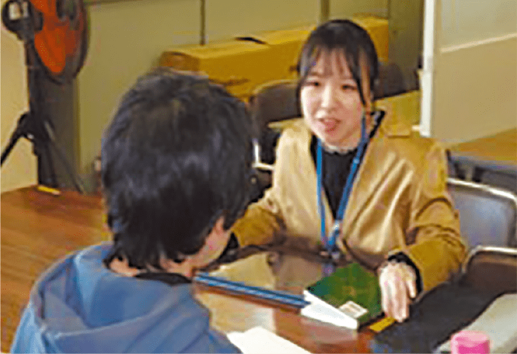 区立中学校 別室における学習支援