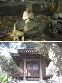 差木地の大クス・観音堂