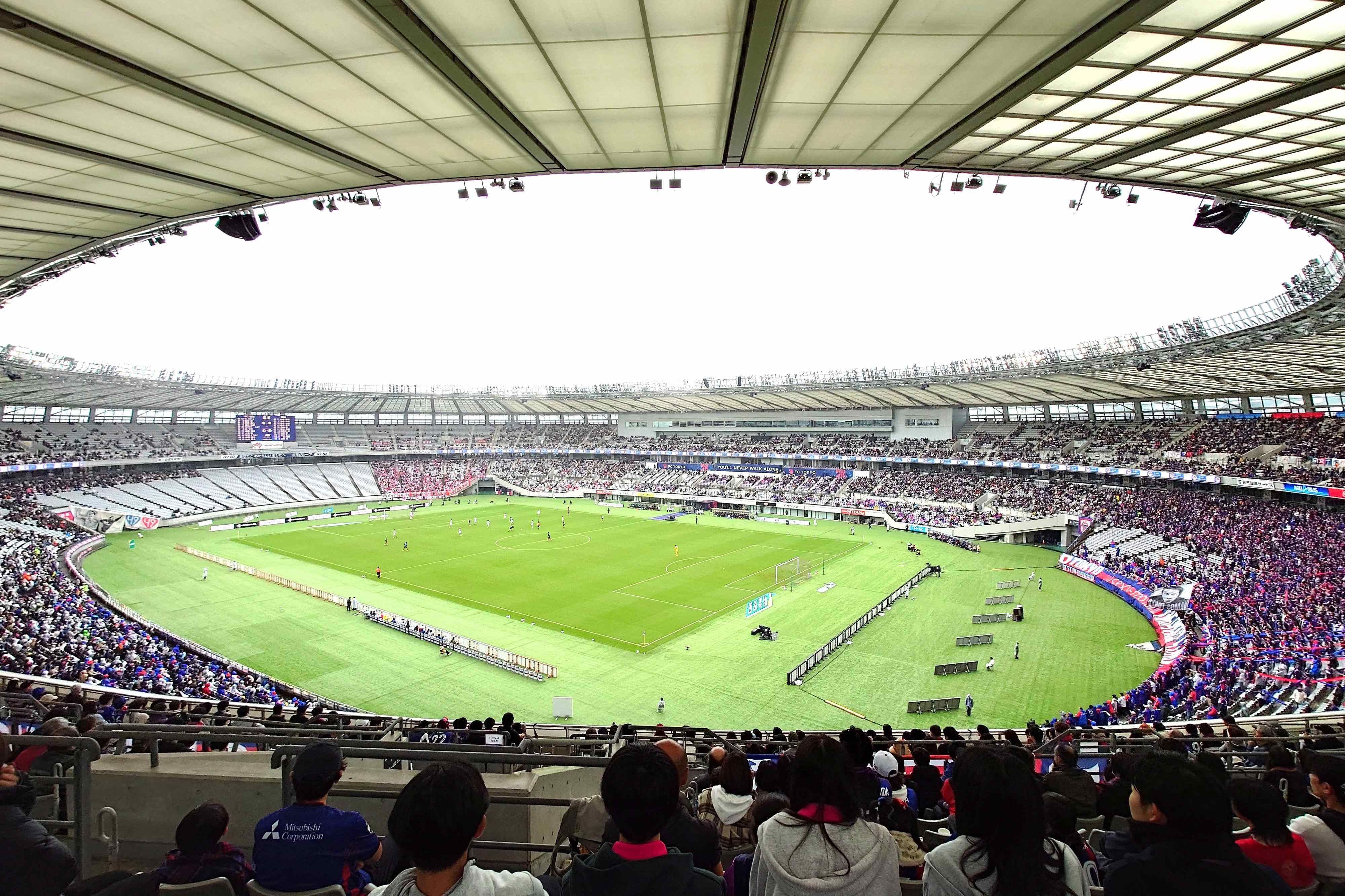 試合の様子の写真