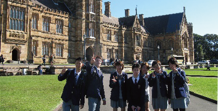 写真：海外修学旅行