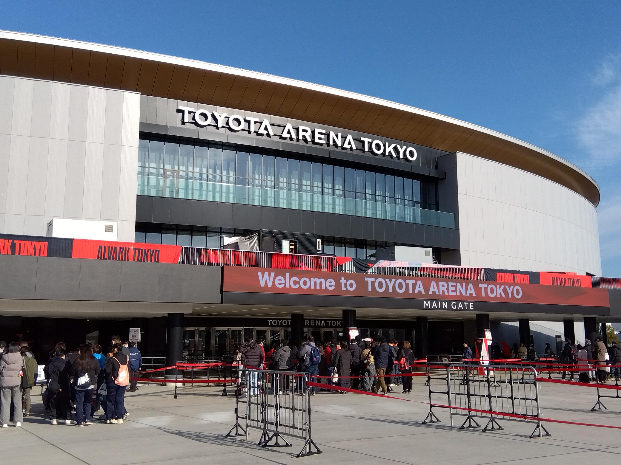 試合会場の写真