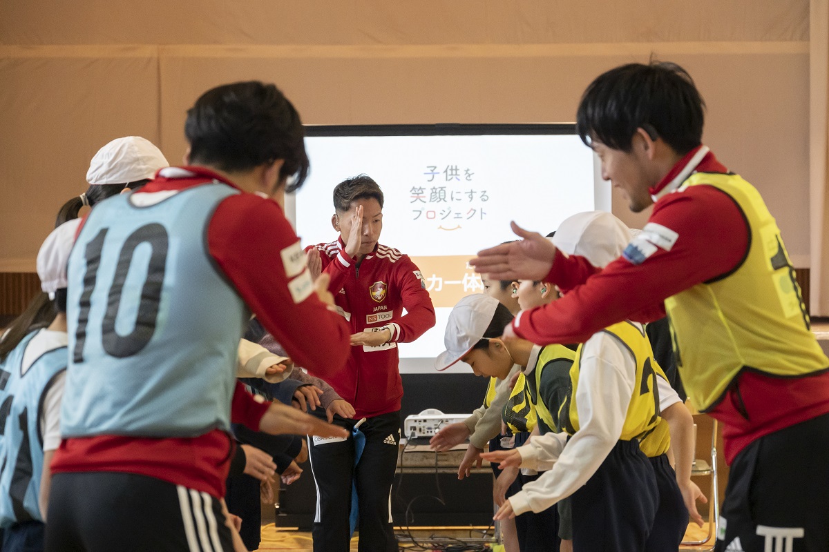 2025年デフリンピック開催！ デフサッカー選手訪問（武蔵野市立境南小学校）